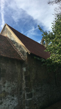 Finished roof project St Mary, Chithurst